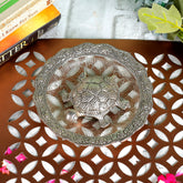 Silver Plated Metal Turtle Tray Set, Diwali Gift, Home Decorative, Party Favours, Table Decor, Wedding Gift, Birthday Return Gift